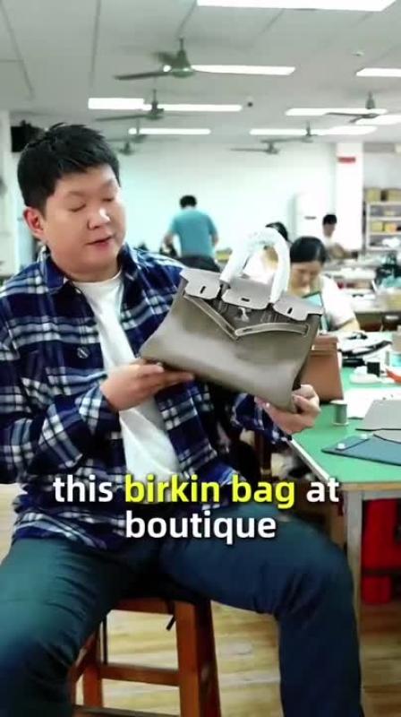 Hermes,  Hermes Birkin,  Hermes Kelly,  Louis Vuitton,  Tiffany & Co.,  TikTok,  OEM,  OEM Trung Quoc,  nha may Trung Quoc anh 1