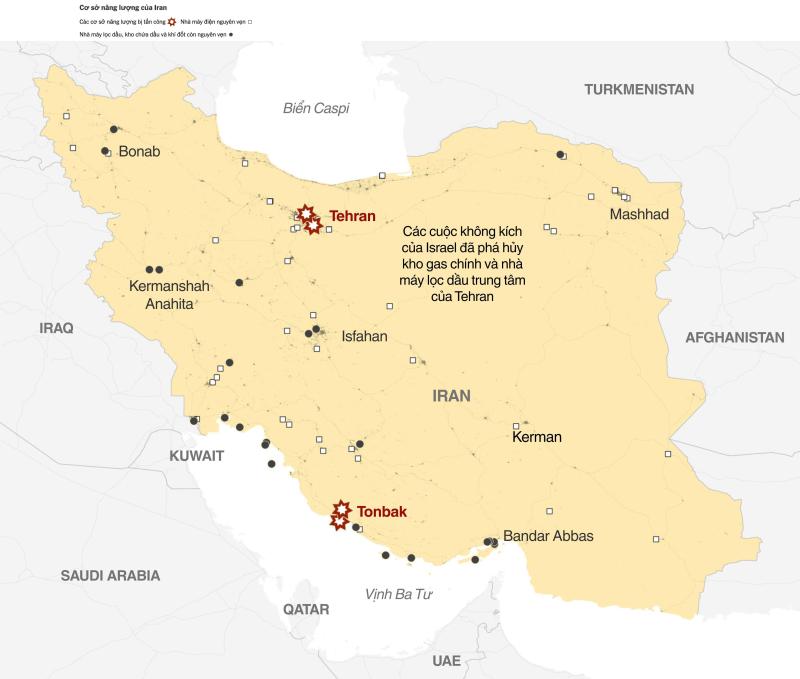 xung dot Israel Iran anh 17