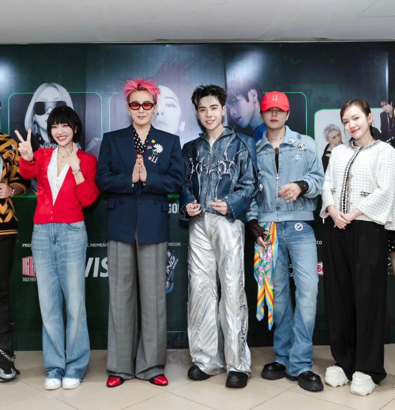  G-Dragon,  rhyder,  Phuong Ly,  Quang Hung MasterD. anh 1