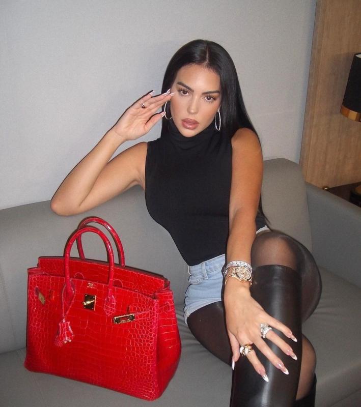 Ronaldo,  CR7,  ban gai Ronaldo,  Georgina Rodriguez,  Hermes,  Hermes Birkin,  YouTuber anh 6