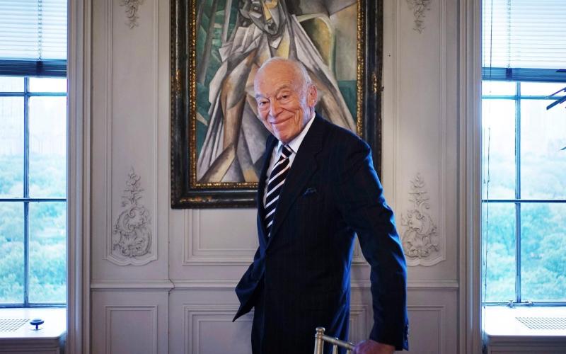 Estee Lauder qua doi,  Leonard Lauder qua doi,  tap doan my pham,  tap doan Estee Lauder, anh 1