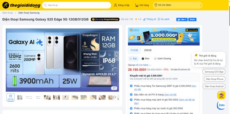 S25 Edge giam gia anh 1