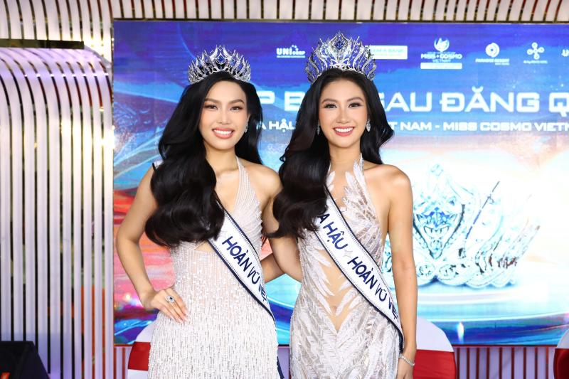 hoa hau hoan vu,  miss cosmo,  phuong linh,  do cam ly anh 1