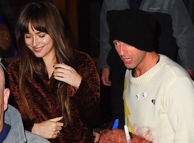 Dakota Johnson,  Chris Martin anh 8