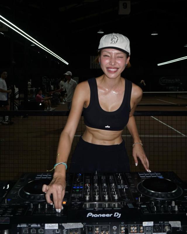 hot girl,  hot girl pickleball,  trang phuc pickleball,  Thanh Thanh Huyen,  Hat Mit,  GiGi Huong Giang anh 10