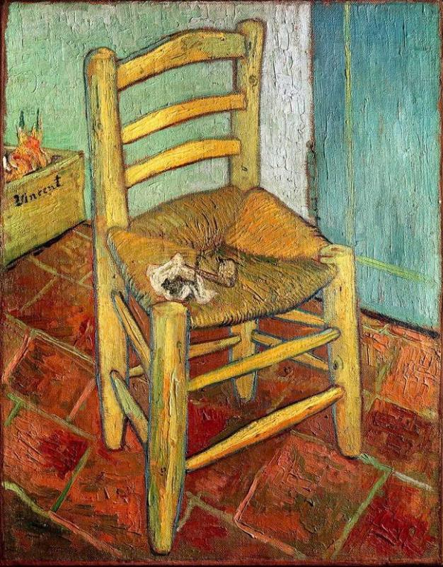 ghe cua Van Gogh, ghe Van Gogh bi gay,  bao tang Palazzo Maffei,  du khach check in,  chup anh check in,  du khach pha hoai, anh 3