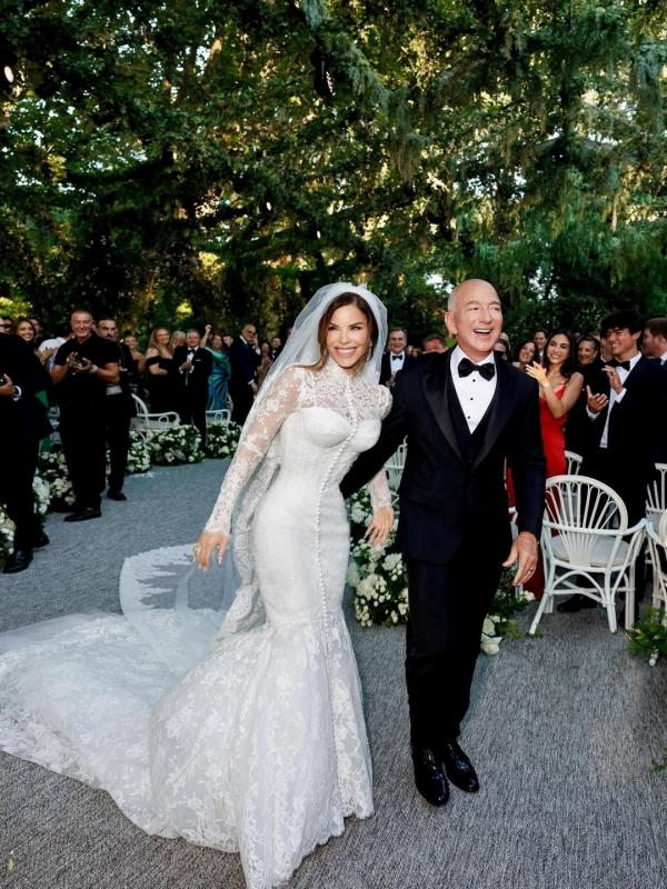 Jeff Bezos,  vo Jeff Bezos,  dam cuoi Jeff Bezos,  Lauren Sanchez anh 1