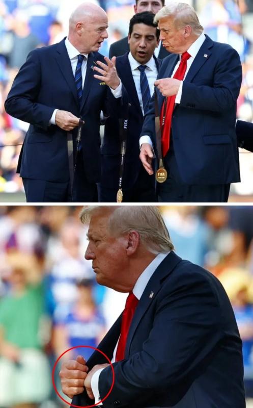 Donald Trump lay huy chuong anh 1