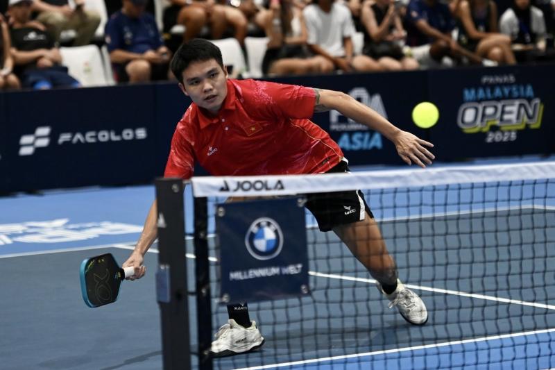 Panas Malaysia Open 2025,  Trinh Linh Giang,  VDV pickleball Viet Nam,  HCV PPA Tour,  HCV don nam,  nha vo dich PPA anh 2