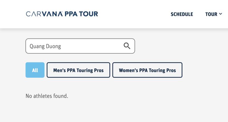 Quang Duong pickleball,  pickleball Viet Nam,  PPA Tour 2025,  UPA My,  giai dau pickleball,  tin tuc pickleball anh 1