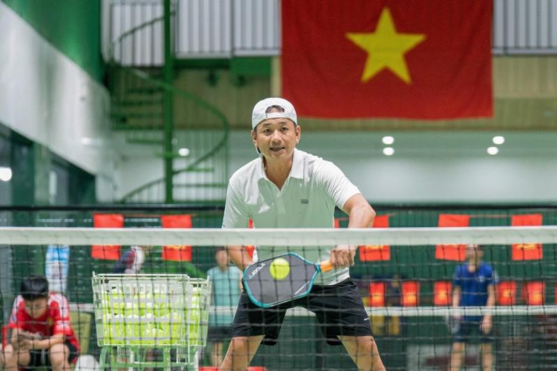 san pickleball Ha Noi,  san pickleball lat mai,  Ha Noi mua,  thoi tiet Ha Noi anh 1
