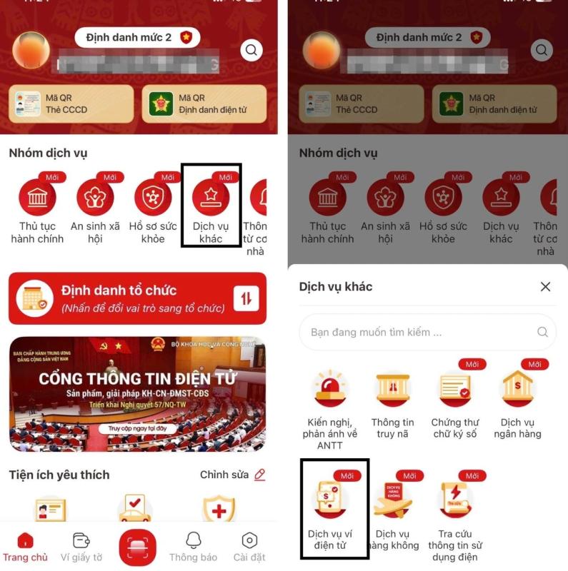 vi dien tu VNeID,  dich vu cong VNeID,  thanh toan tren VNeID,  huong dan dang ky,  VNeID la gi anh 1