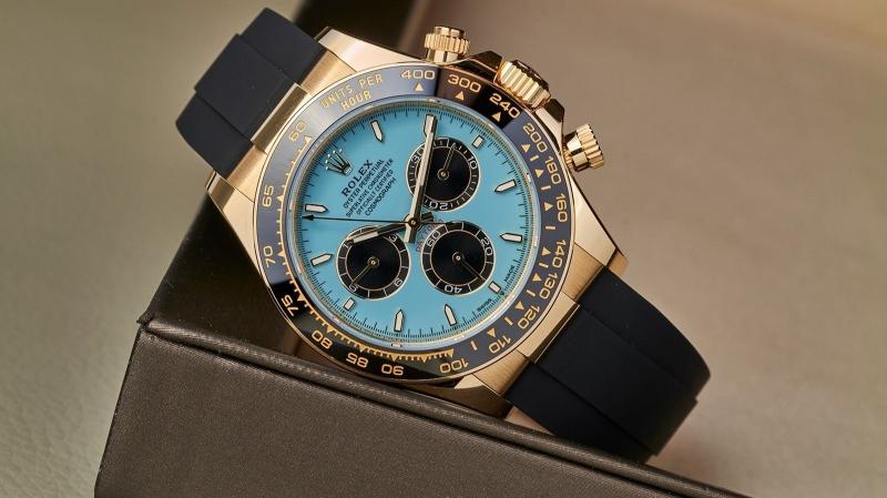 Nha vo dich Wimbledon,  Rolex Daytona,  Rolex Datejust,  Dong ho xa xi,  Jannik Sinner,  Carlos Alcaraz,  Iga Swiatek,  Dong ho Rolex anh 7