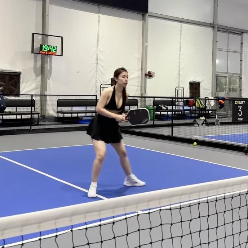 Quynh Kool,  Milan Pham,  Phuong Dung,  Phuong Dung pickleball,  Milan Pham pickleball,  Quynh Kool pickleball anh 9