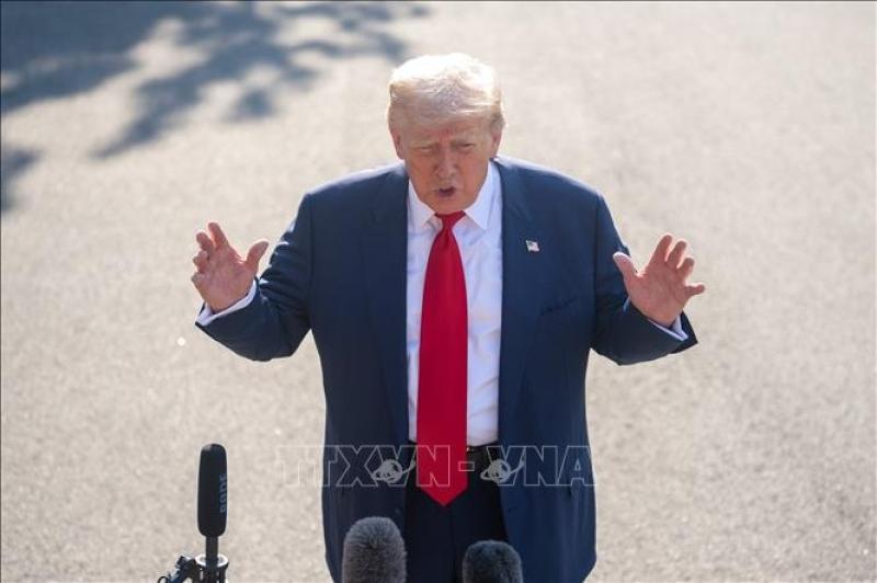 Tong thong Trump anh 1