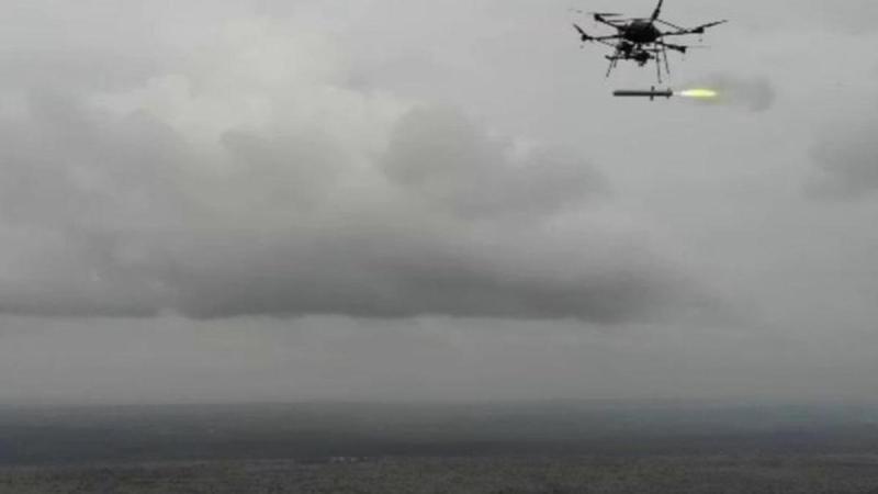 phong ten lua tu UAV anh 1