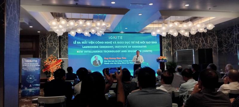 Hoang Nam Tien,  du dinh dang do,  tri tue nhan tao,  giao duc AI,  Giao Tien,  Tien Beo anh 3