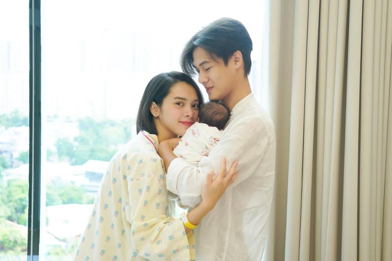 Quynh Luong sinh con anh 1