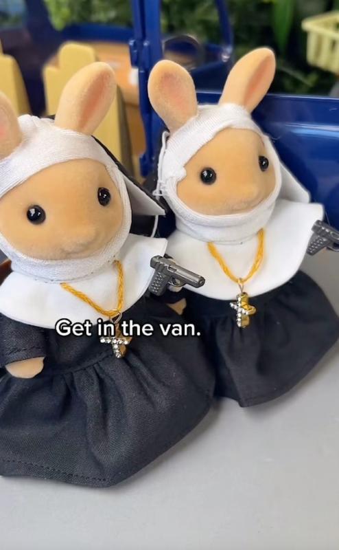 TikToker bi kien,  Sylvanian Drama,  ban quyen do choi,  noi dung nguoi lon,  Sylvanian Families,  Thea Von Engelbrechten anh 2
