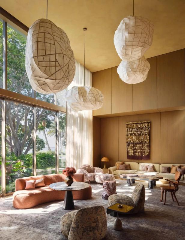 to am Shutterstock,  nha ty phu Miami,  thiet ke Kelly Behun,  noi that hien dai,  song toi gian,  biet thu Miami anh 5