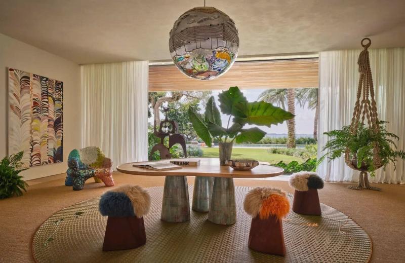 to am Shutterstock,  nha ty phu Miami,  thiet ke Kelly Behun,  noi that hien dai,  song toi gian,  biet thu Miami anh 4